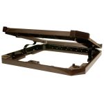 Rubbermaid Stationary Moving Collar for Landmark Series Container 35-50 gallon, Sable